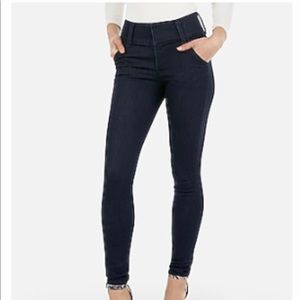 Express Denim Perfect Legging High Rise